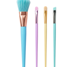Set Brochas Maquillaje Color Pastel SKORA