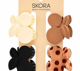 Set broches guindas 4cm x4u