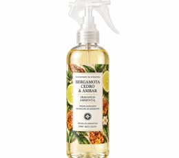 Spray aromatizador - Bergamota Cedro & Ámbar